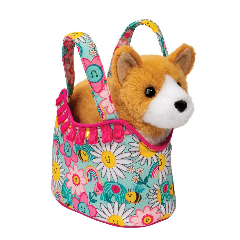 SUNNY SMILES Sak w/Corgi