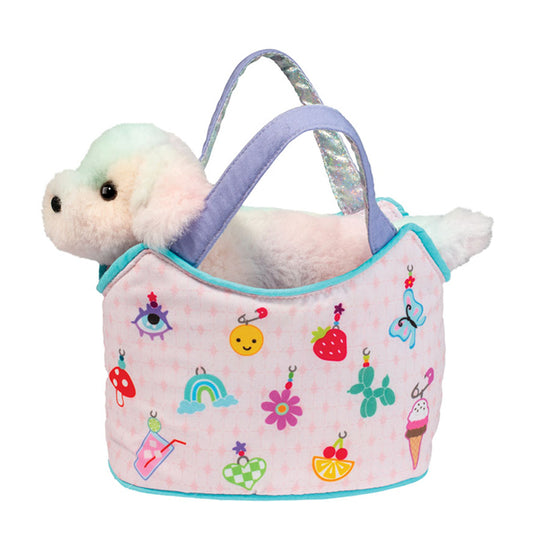 CHARMINGLY YOURS Sak w/Rainbow dog