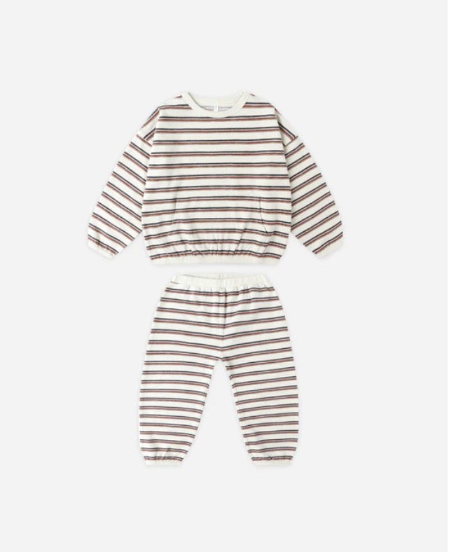 RELAXED SET || VINTAGE STRIPE NATURAL