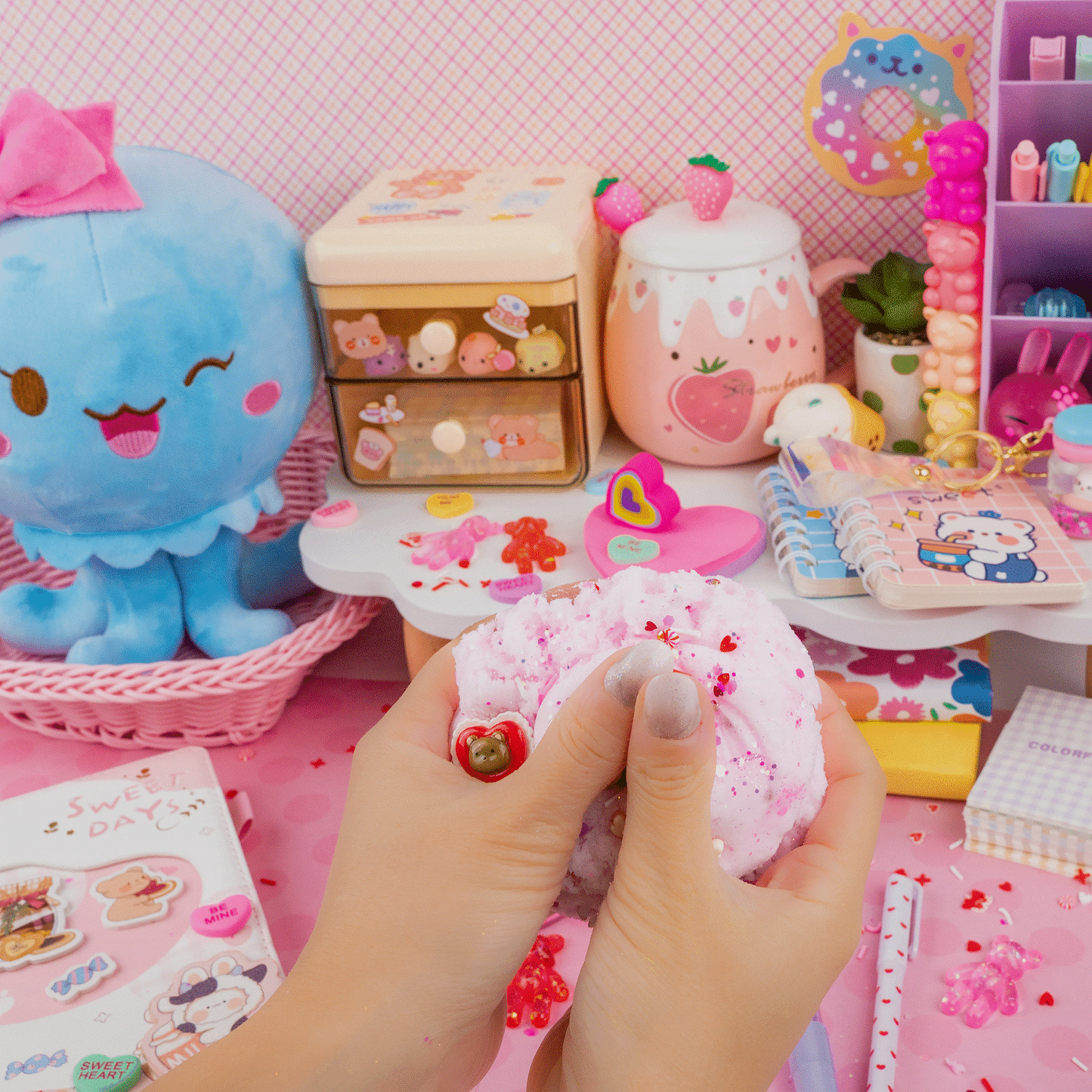 I Love You Beary Much Cloud Signature Dome™ Slime (4pcs/case)