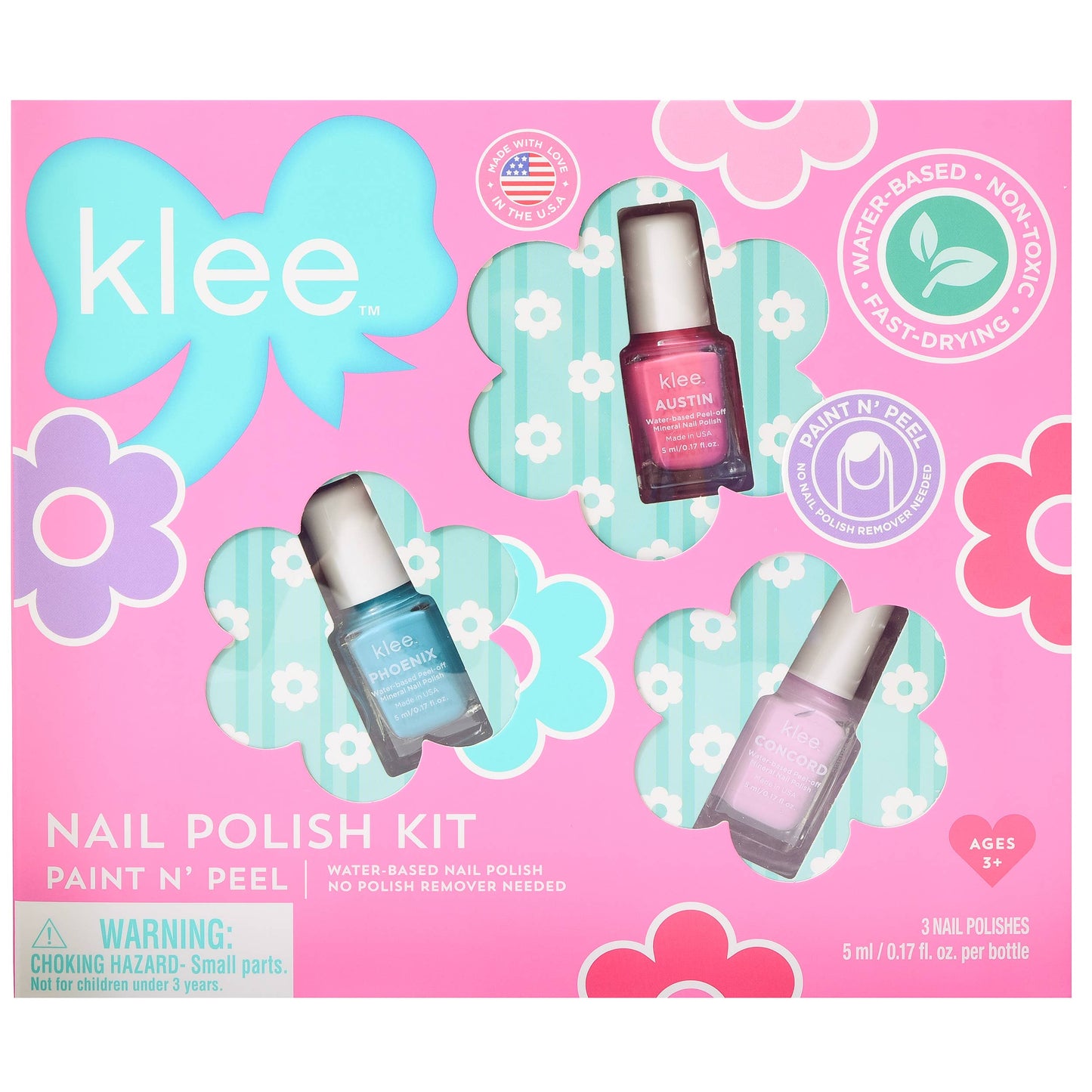 NEW!! Fairy Joy - Klee Kids Water-Based Nail Polish Set