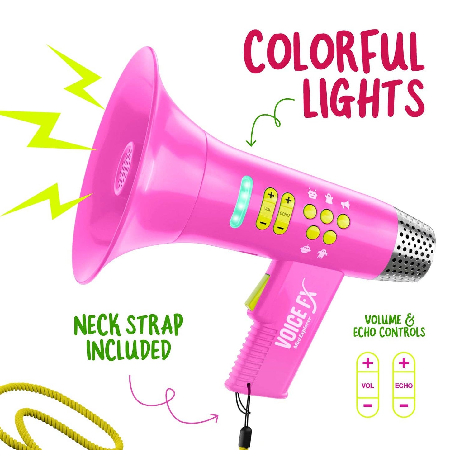 Pink Mini Explorer Voice Changer