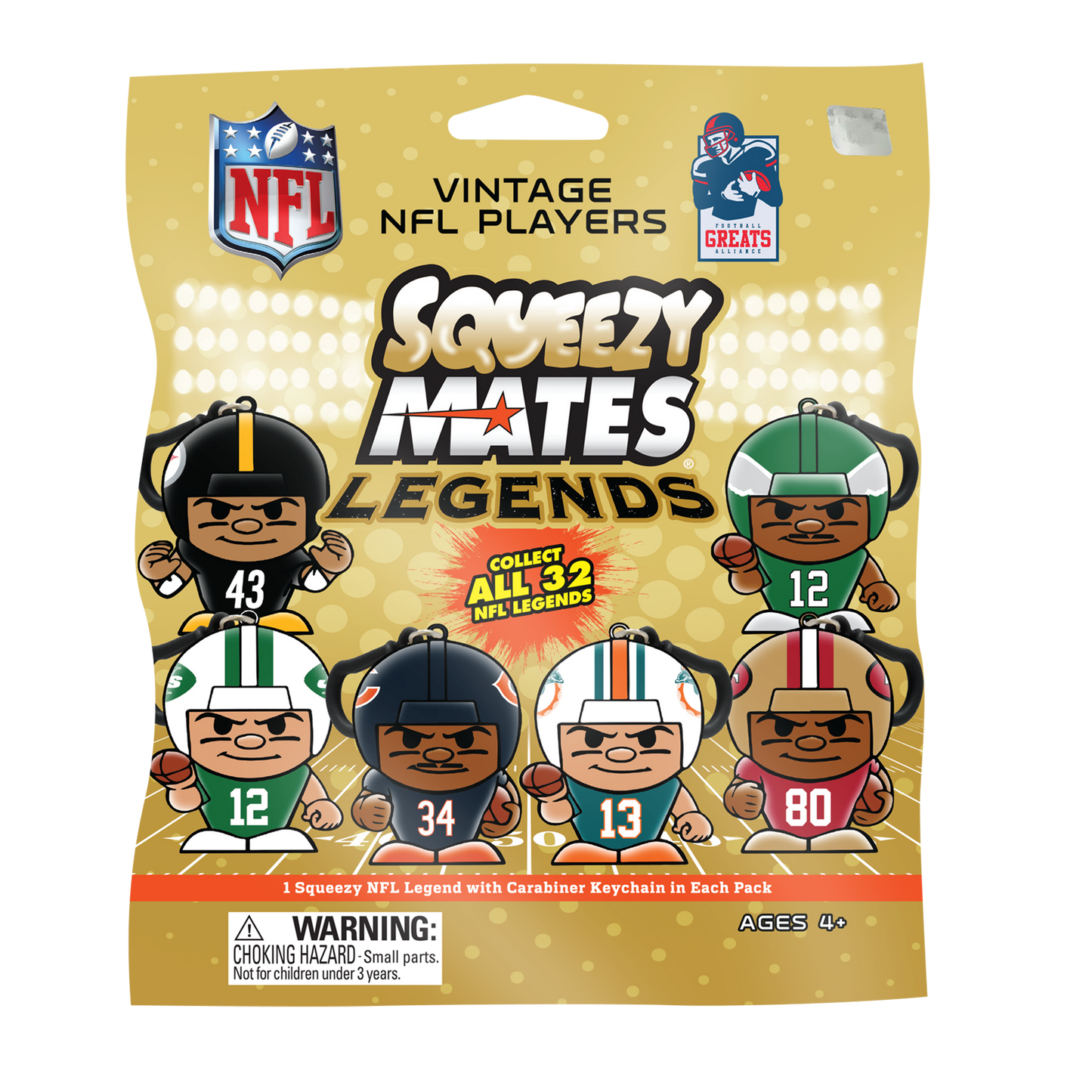 SqueezyMates Legends NFL Foil Bag 2027