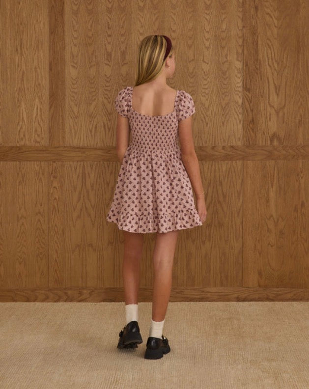 STELLA DRESS BLUSH FLEUR TEEN