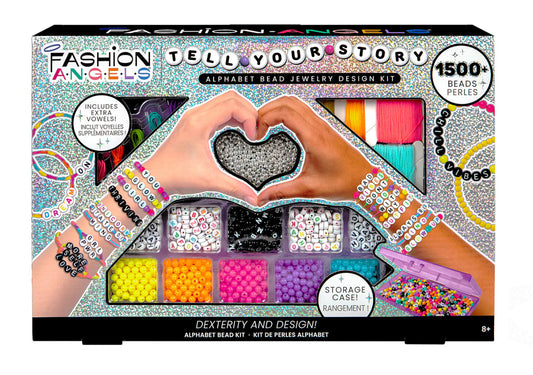 12381 Tell Your Story Alphabet Bead Set -1500+beads