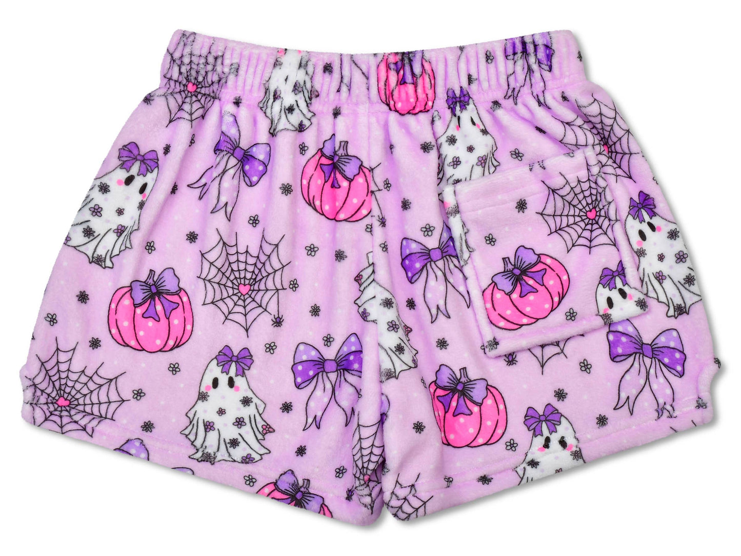 Spooky Season Plush Shorts (X-Small -(4-6))