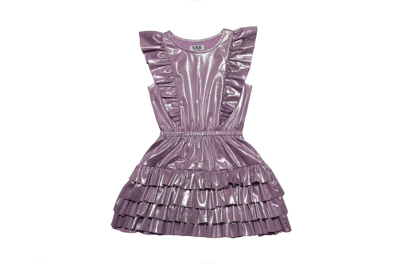 METALLIC DRESS PURPLE