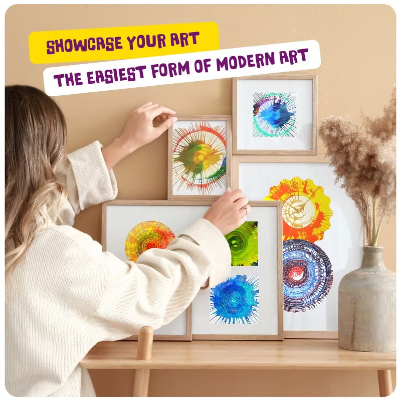 Spin Art Machine Kit - Paint Spiral Station Center