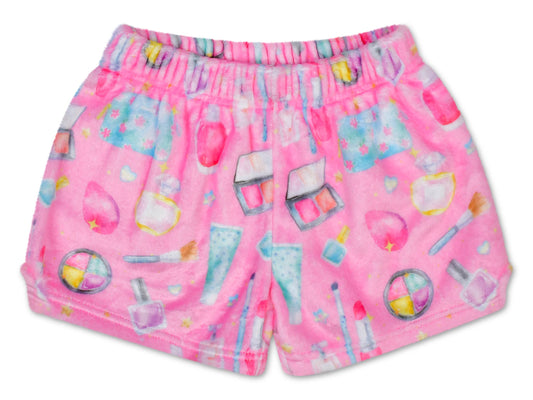 Beauty Fun Plush Shorts (Youth Small (6-8))