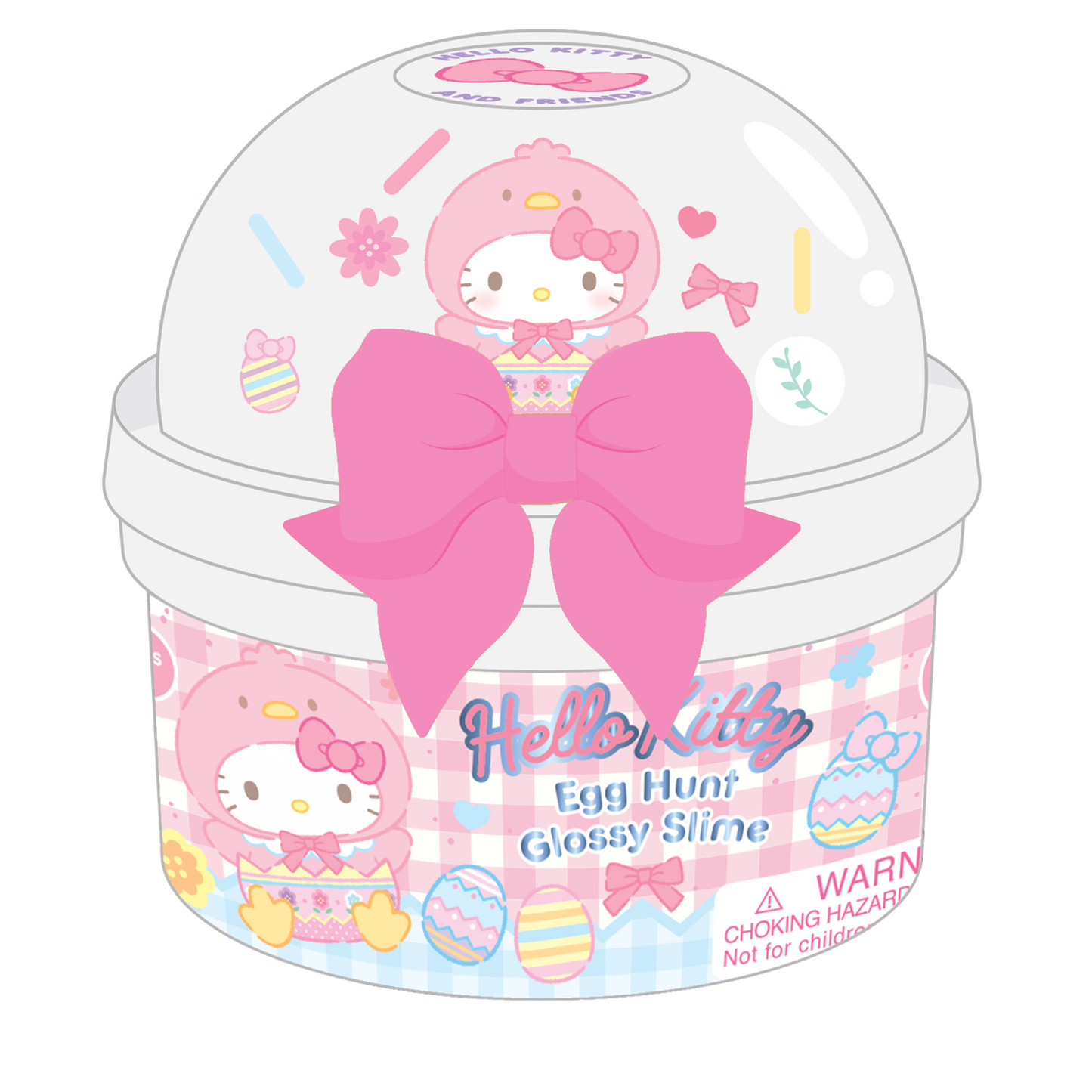 Hello Kitty Egg Hunt Signature Dome™ Glossy Slime