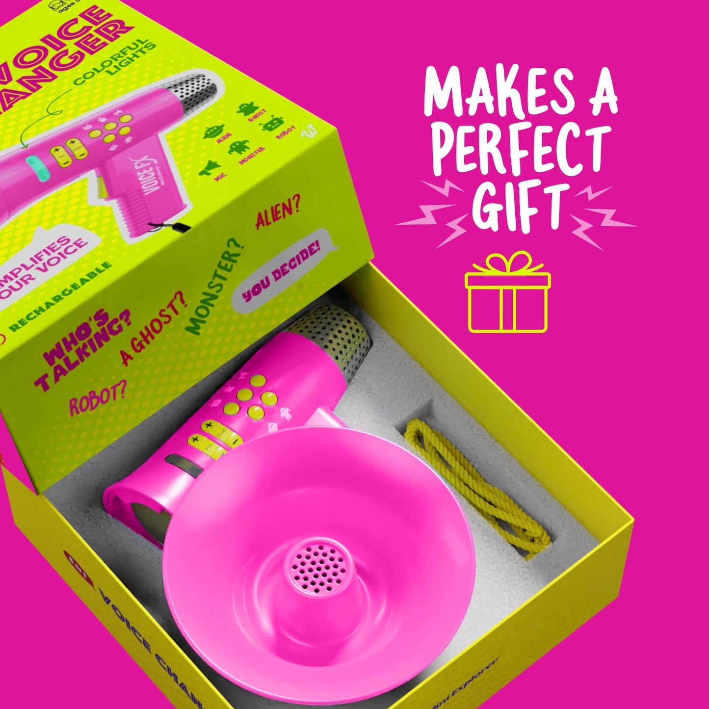 Pink Mini Explorer Voice Changer