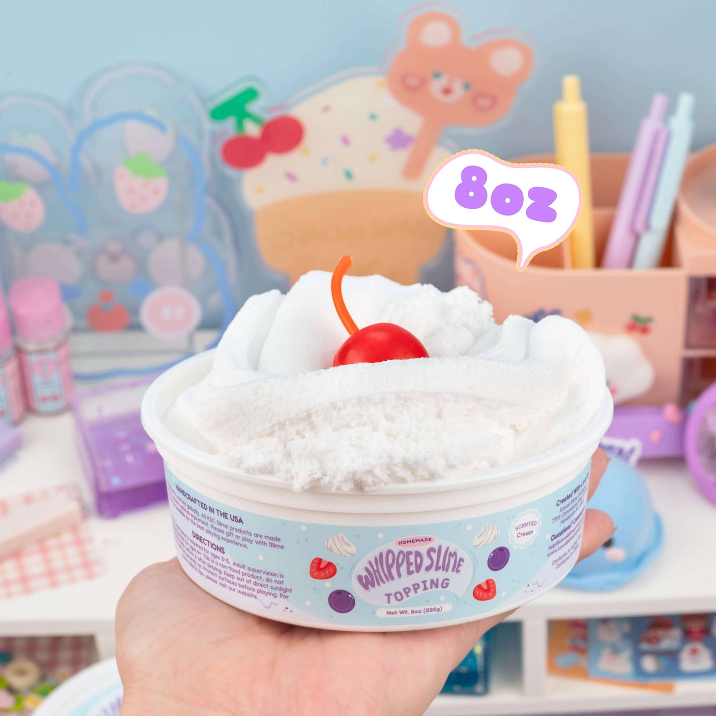 Cool & Slimey Whipped Topping 8 oz (4pcs/case)