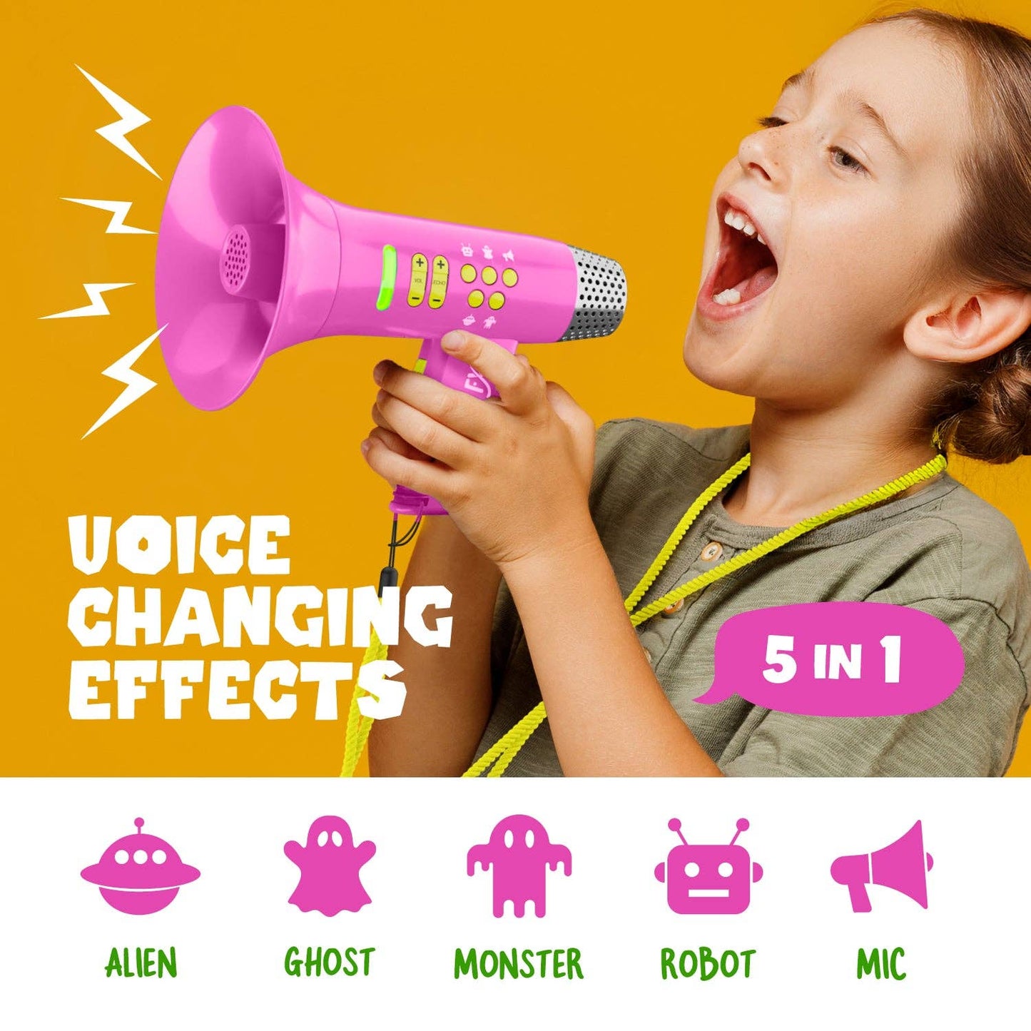 Pink Mini Explorer Voice Changer
