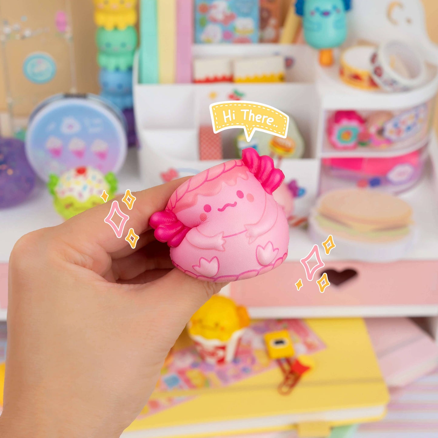 Snaxolotl Mini Squishy Toy PDQ (24pcs/case)