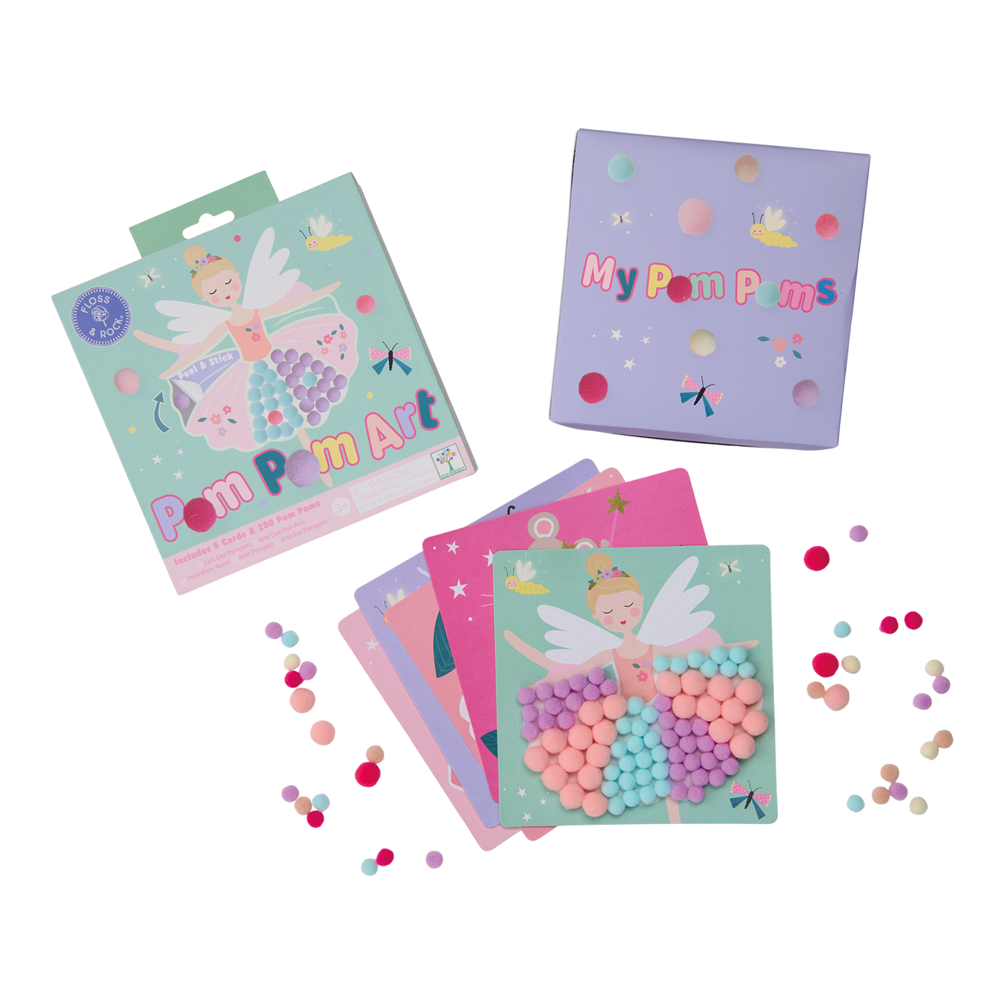 Enchanted Pom Pom Art