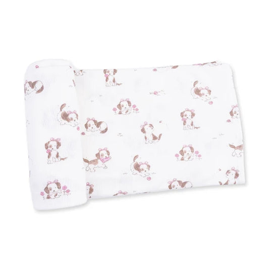 Explorer Puppy Blue - Swaddle Blanket