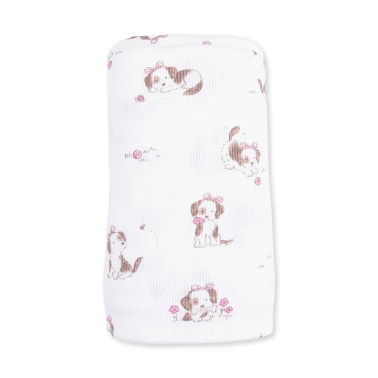 Explorer Puppy Pink - Swaddle Blanket