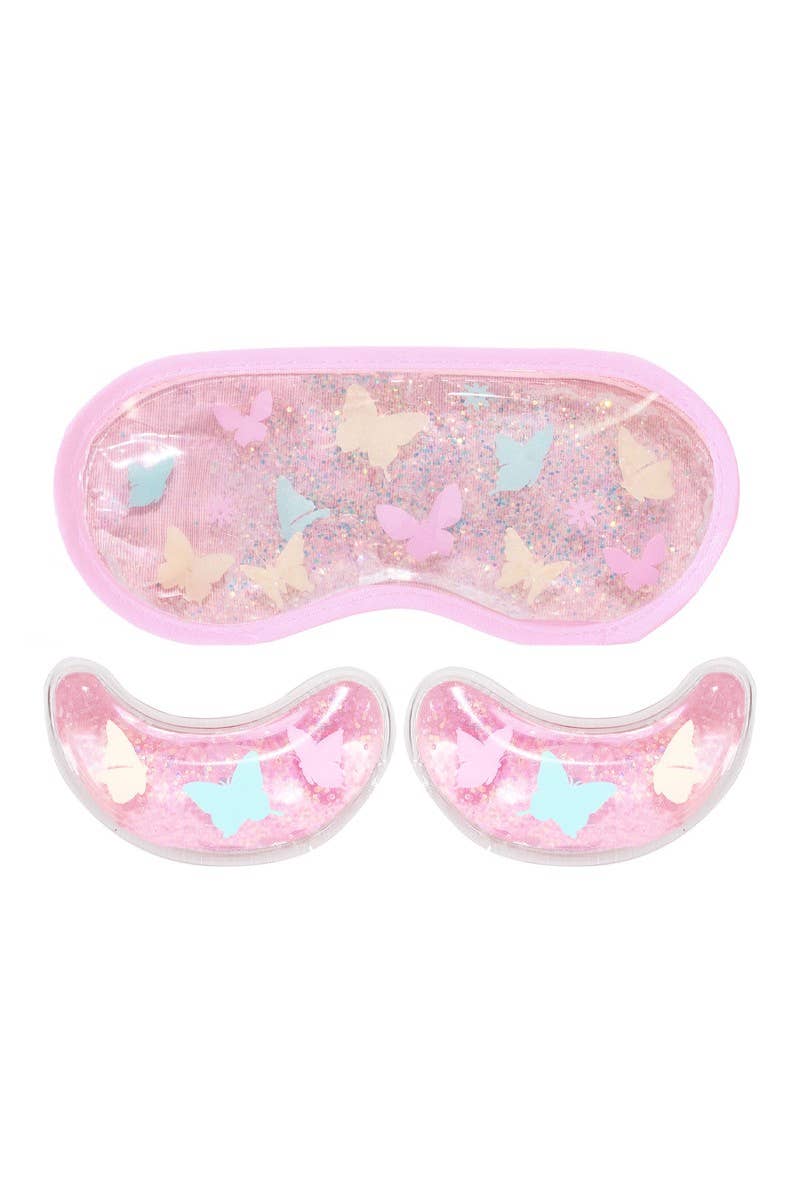 CALA 69182 Butterfly Hot/Cold Eye & Under Eye Mask Set