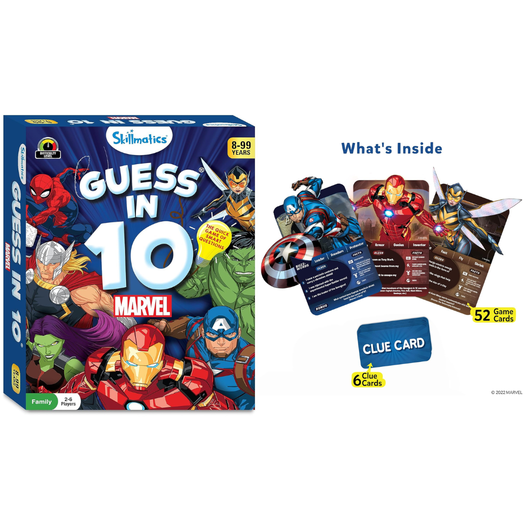 Skillmatics Guess in 10 Marvel Card Game