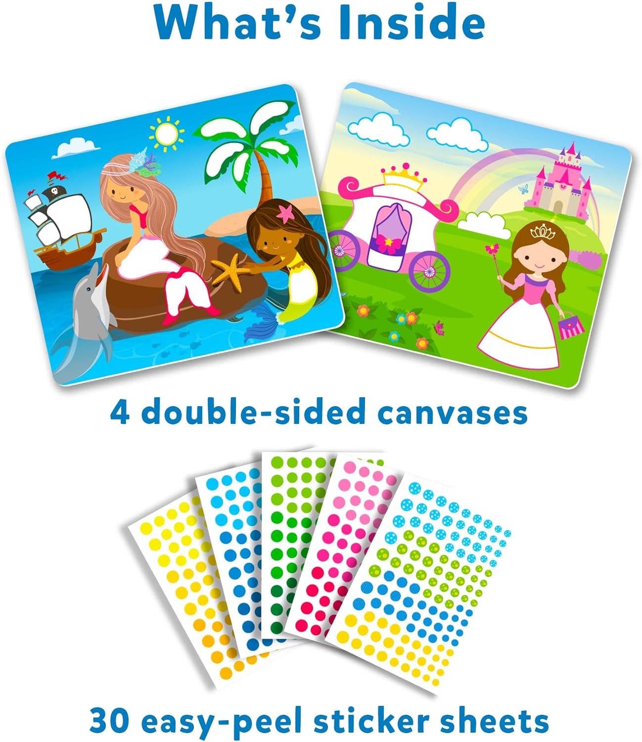 Skillmatics - Dot It Unicorn & Princess Sticker Art for Kids