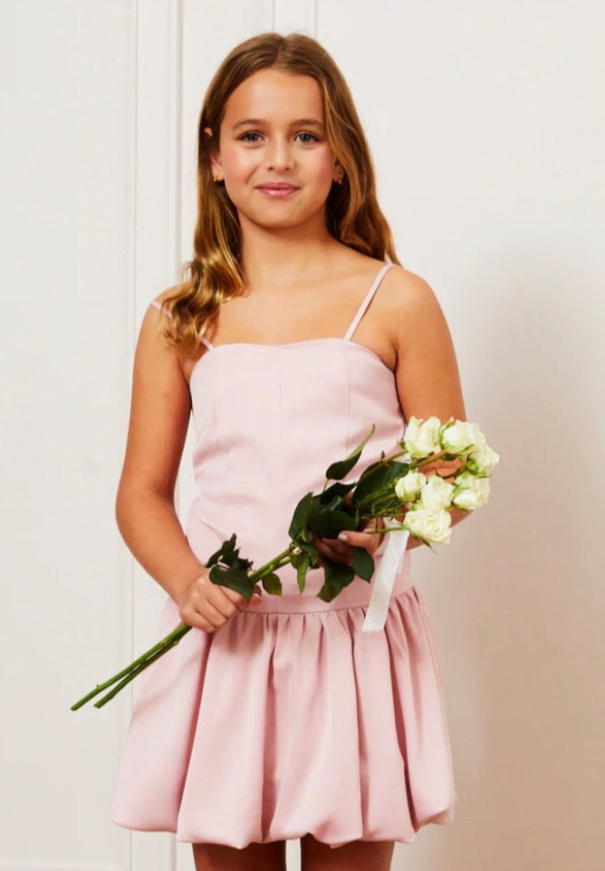 Bailey Satin Ballet Dress Ballet Pink