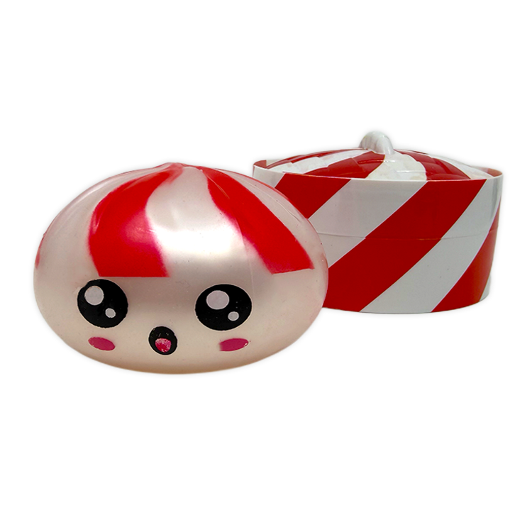 Fun Doh Christmas Dumpling Squishy Toy 12pc Holiday Display