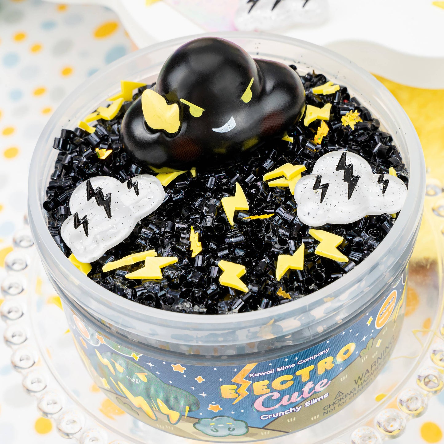 Electro-Cute Crunchy Bingsu Slime (4pcs/case)