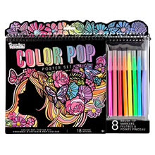 13457 COLOR POP POSTER SET W/ BRUSH MARKERS