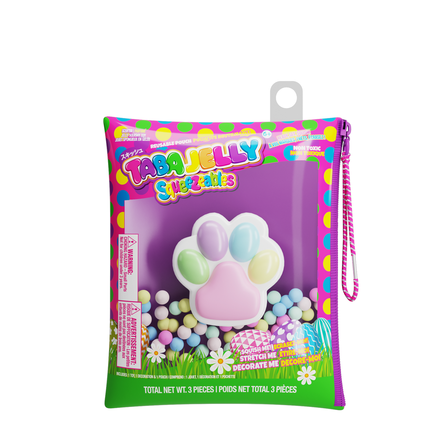 TABA JELLY SQUISHY TOYS EASTER
