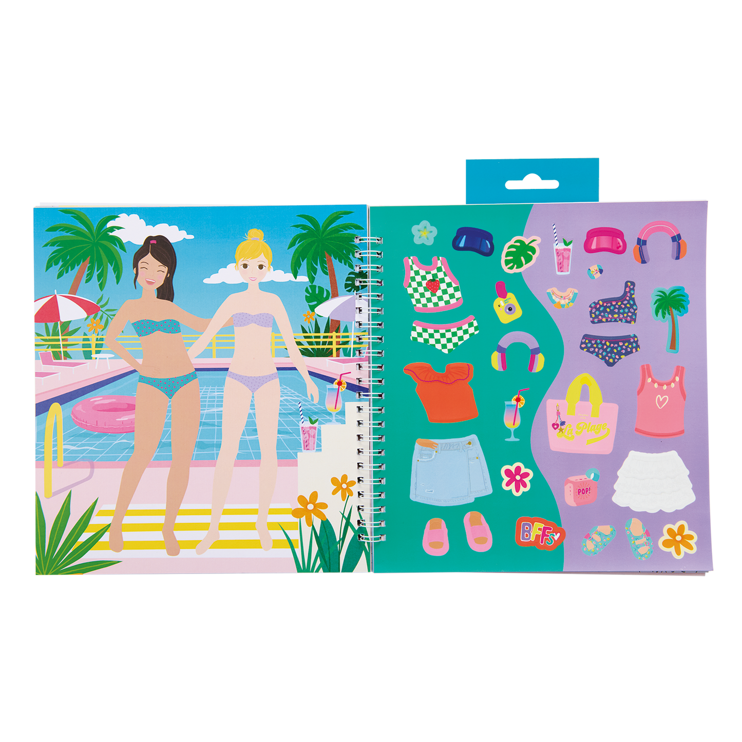 Fashion Friends Sticker Books ( 3 designs, 2 of each )
