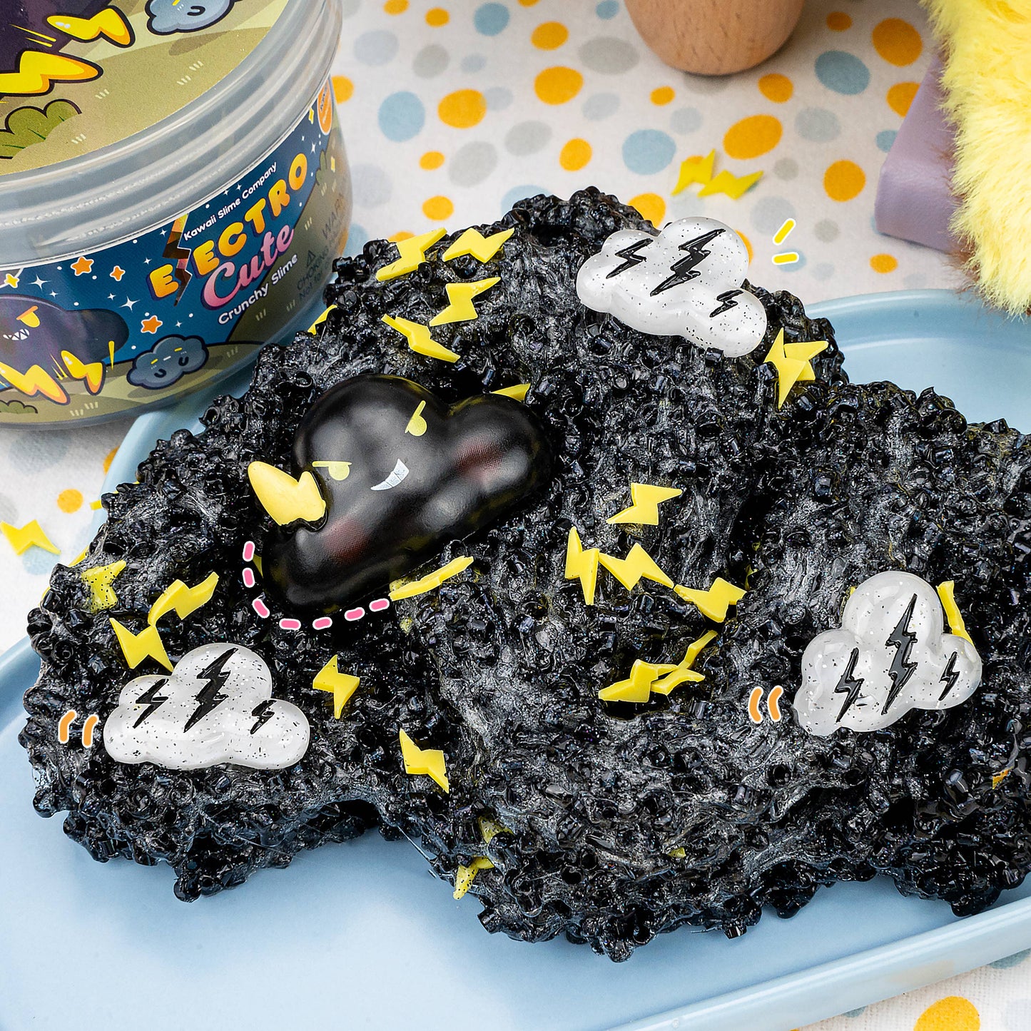 Electro-Cute Crunchy Bingsu Slime (4pcs/case)