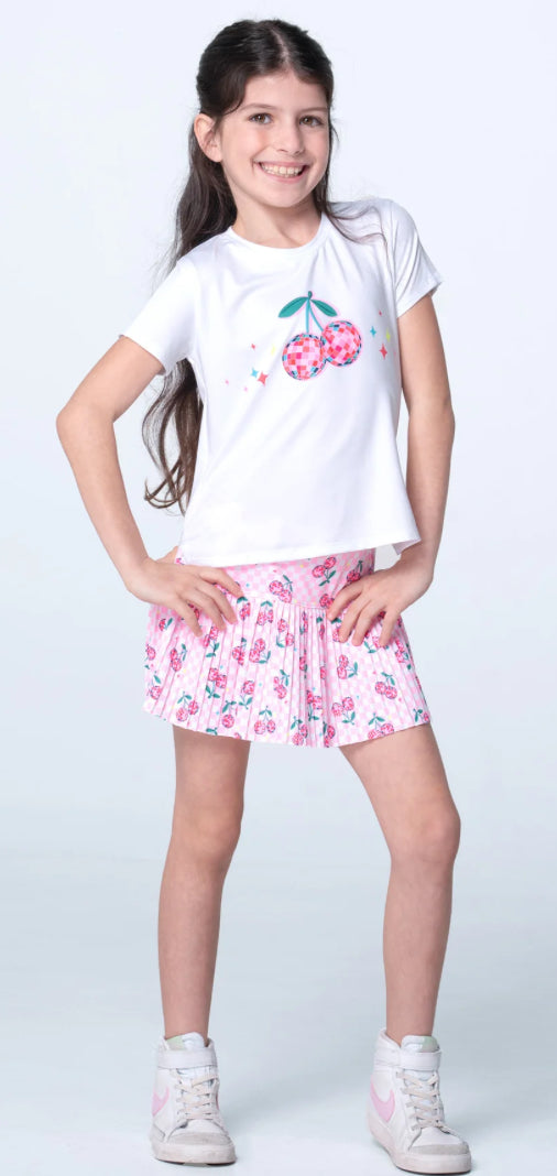 DISCO CHERRY SHORT SLEEVE