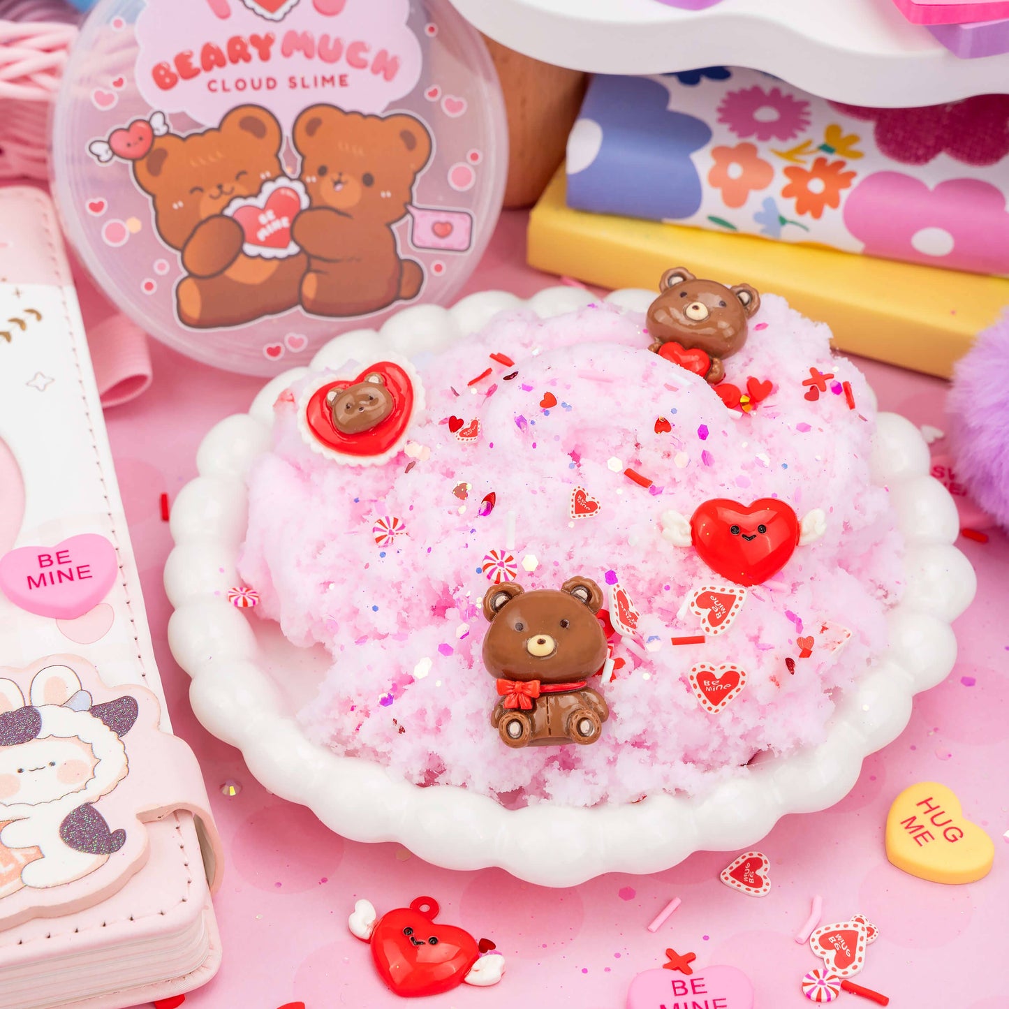 I Love You Beary Much Cloud Signature Dome™ Slime (4pcs/case)