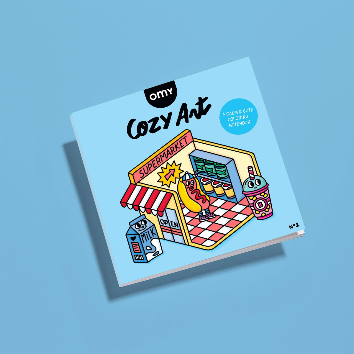 COZY COLORING BOOK - MARKET