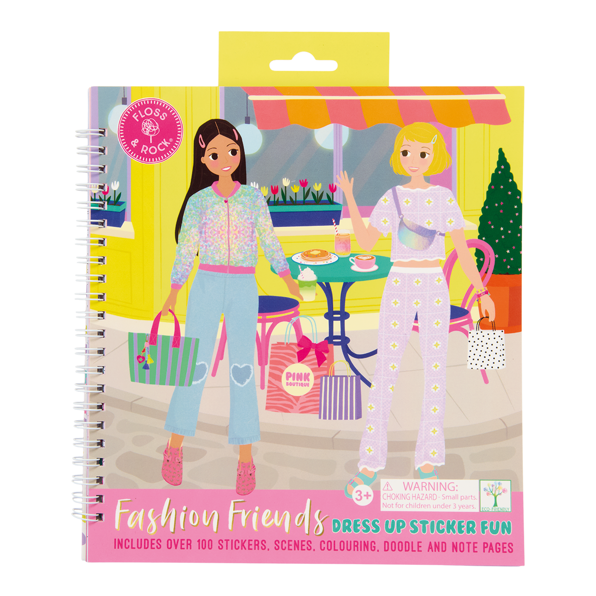 Fashion Friends Sticker Books ( 3 designs, 2 of each )