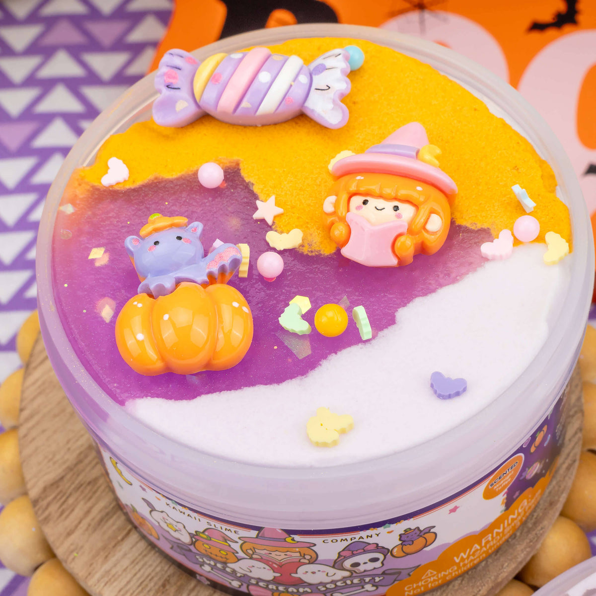 Sweet Scream Society 2 in 1 Signature Dome™ Slime (4pcs/case)