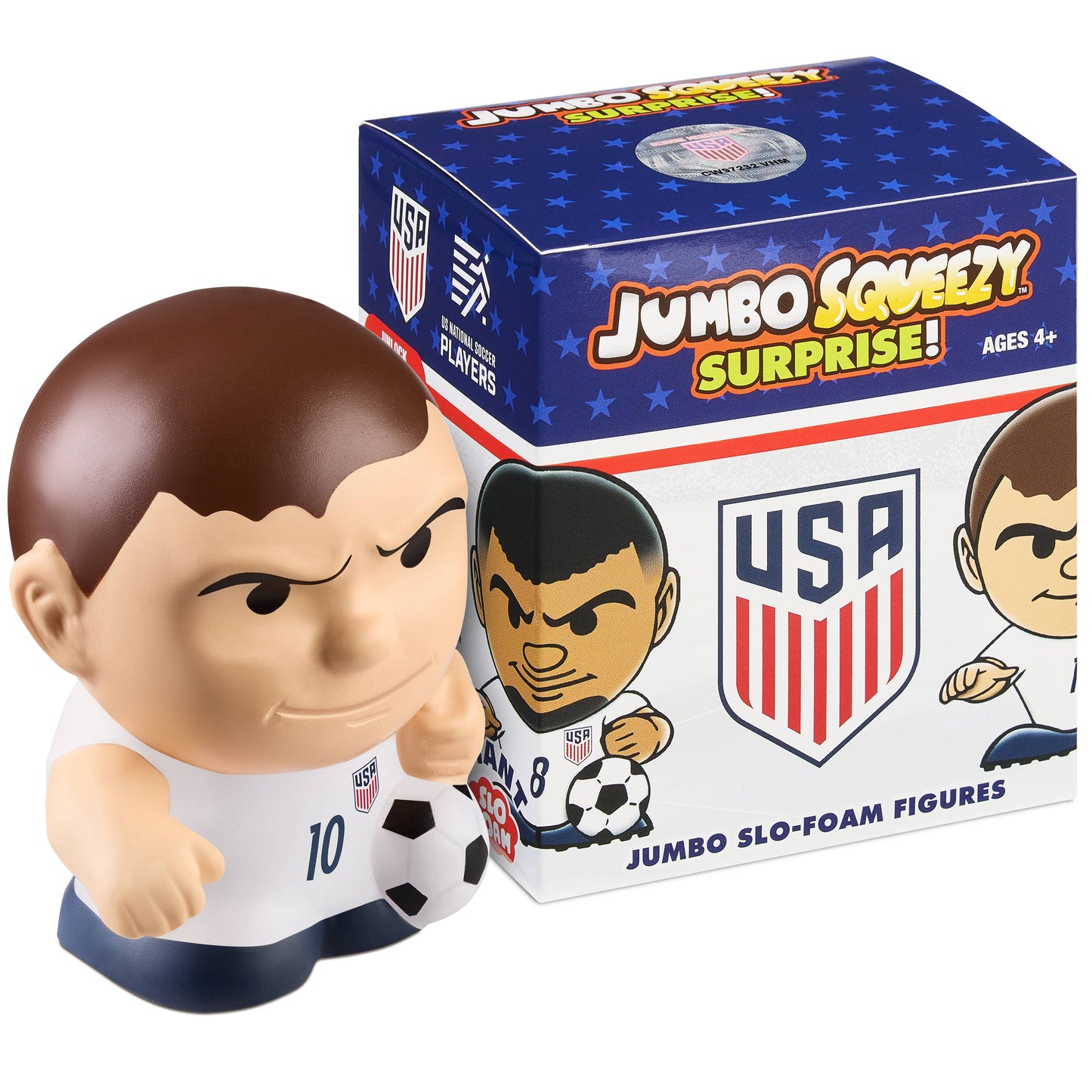 USA Mens Soccer Jumbo Squeezy Display