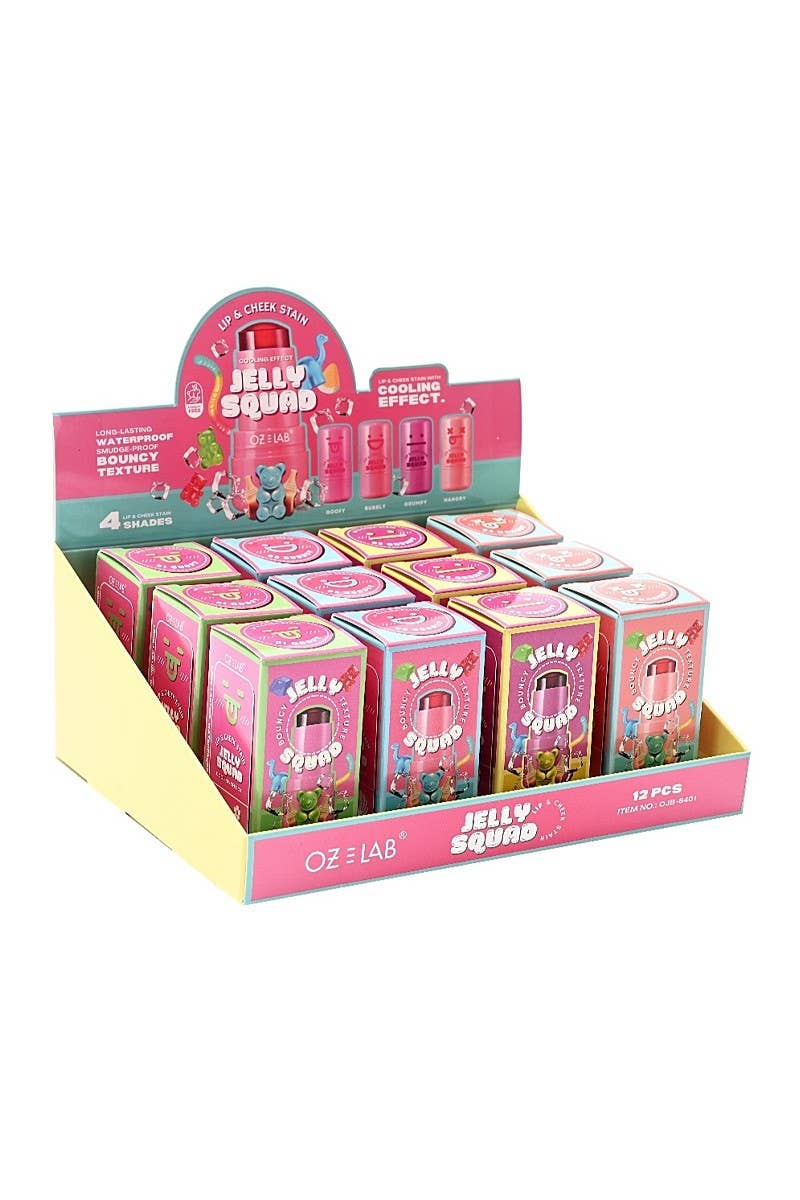 Romantic Beauty OJB-8401 Jelly Squad Lip & Cheek Stain - 12