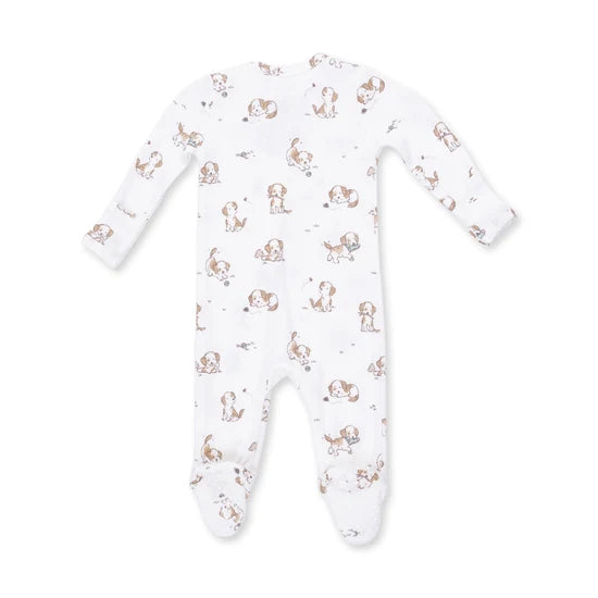 Explorer Puppy Blue - 2 Way Zipper Footie