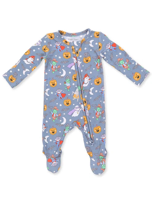 Halloween Monster Dress Up Blue - Convertible Romper