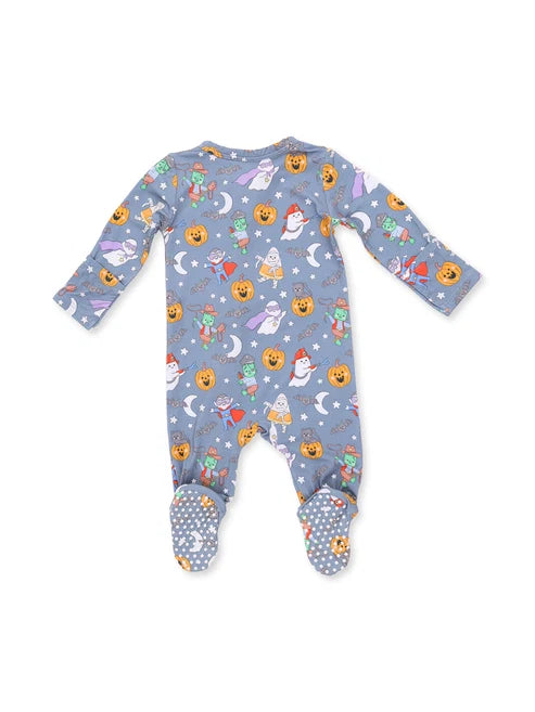 Halloween Monster Dress Up Blue - Convertible Romper