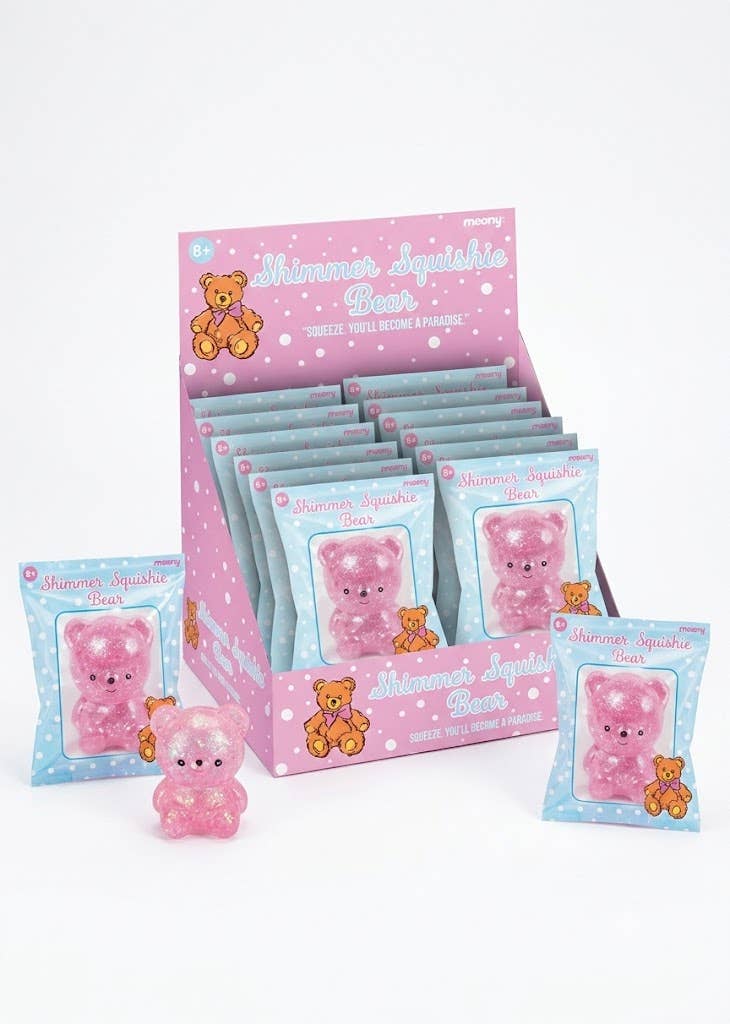 Beary Squeeze Toy PDQ - 12 pieces