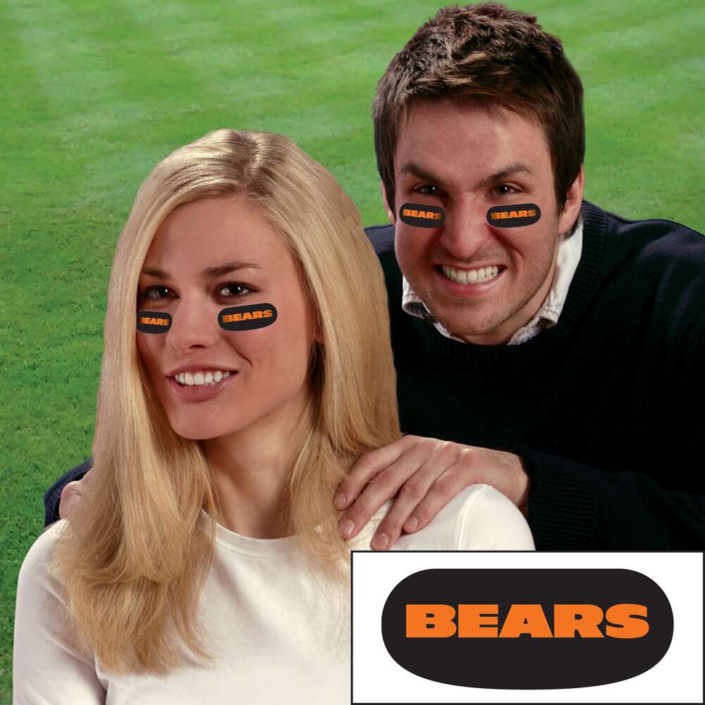 Chicago Bears Face Decorations