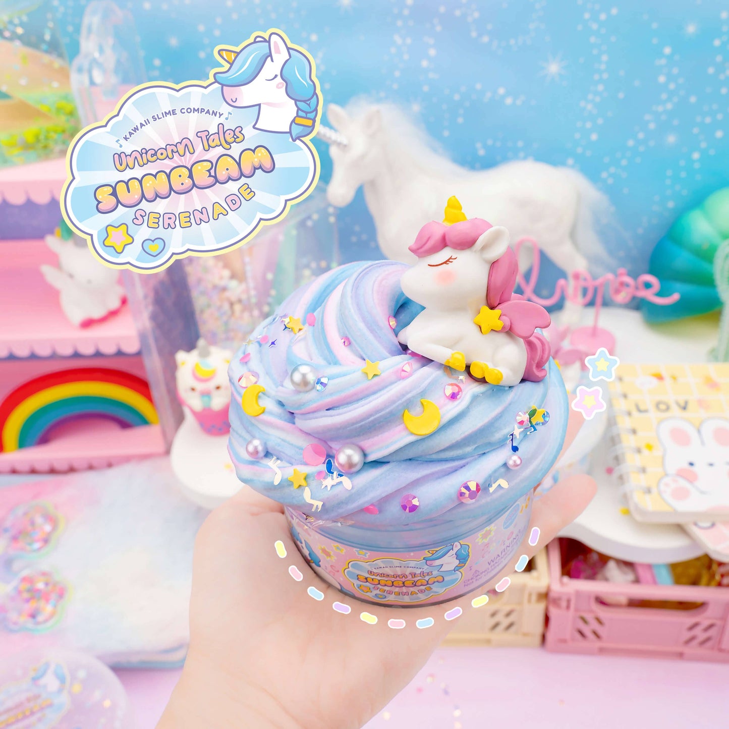 Unicorn Tales Sunbeam Serenade Butter Signature Dome™ Slime (4pcs/case)