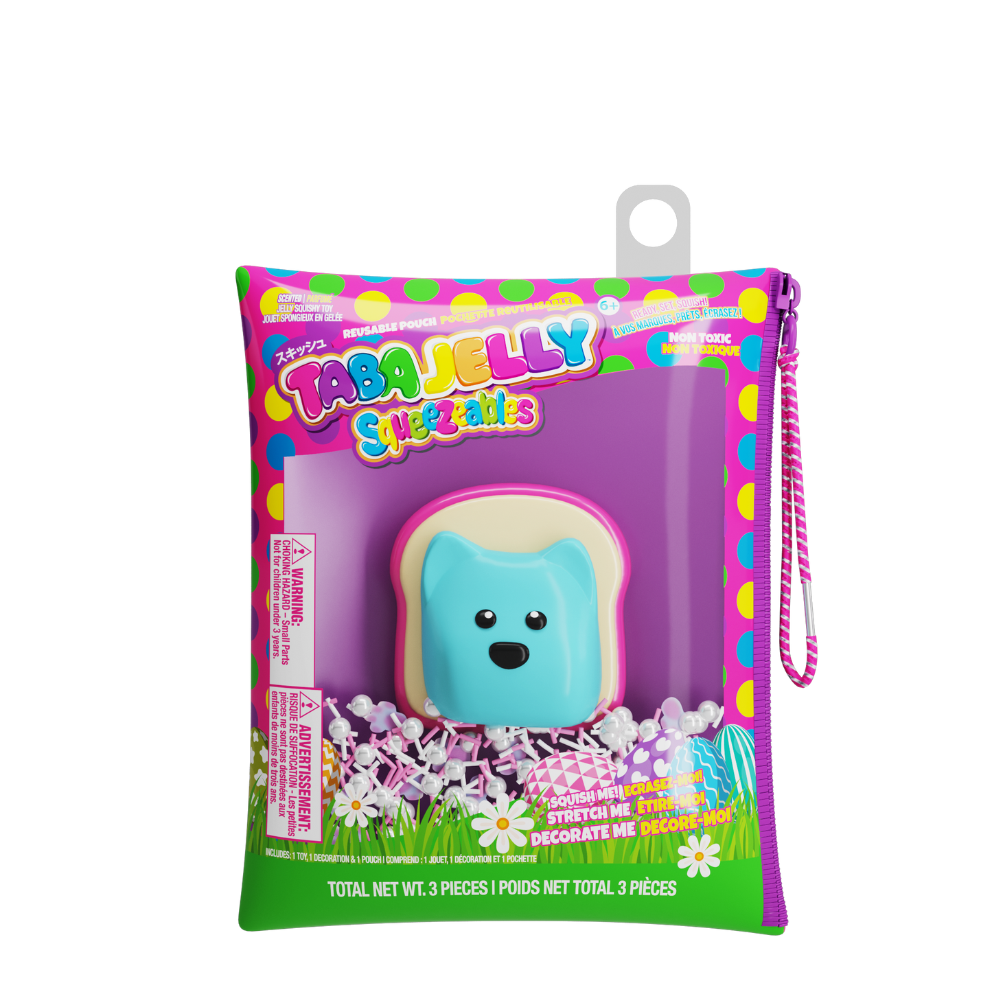 TABA JELLY SQUISHY TOYS EASTER