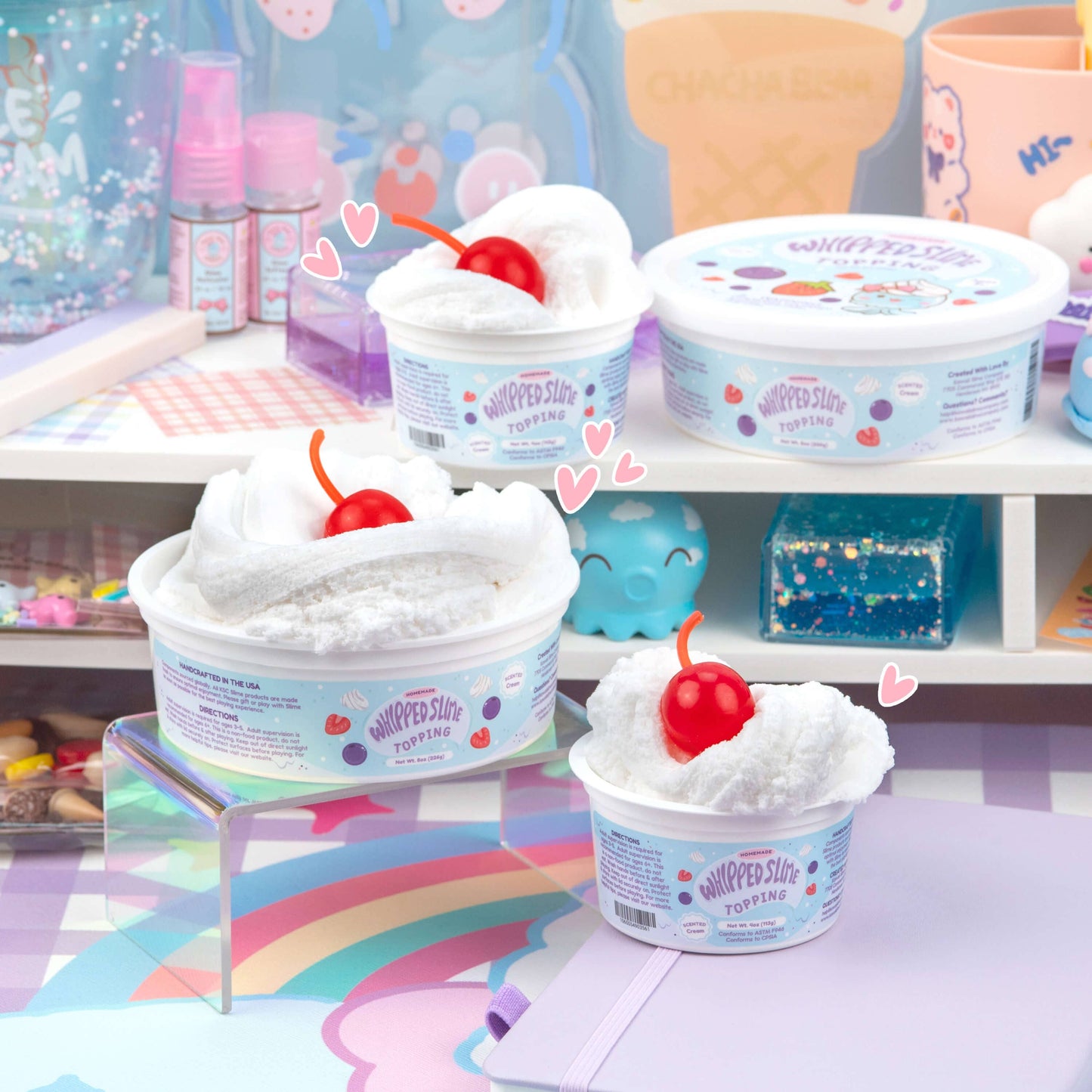 Cool & Slimey Whipped Topping 8 oz (4pcs/case)