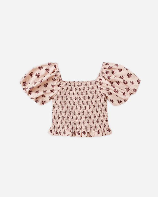 TRIXIE TOP || BLUSH FLEUR BLUSH