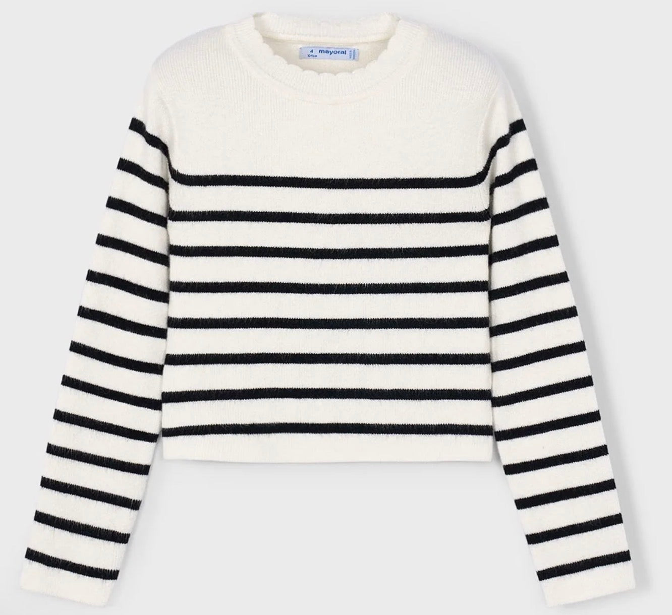 4014 Knit striped top