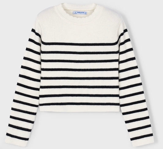 4014 Knit striped top