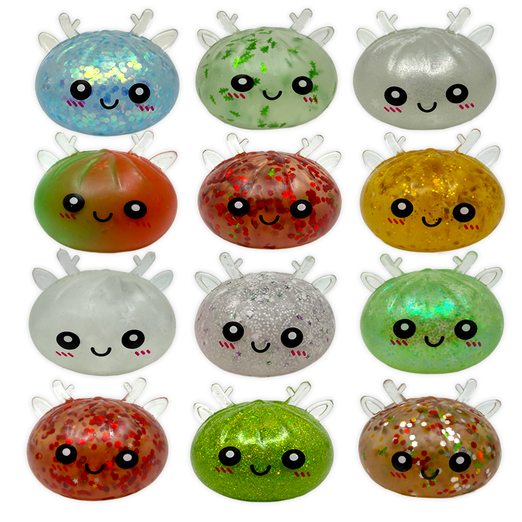 Fun Doh Christmas Mystery Reindeer Dumpling Squishy Toy